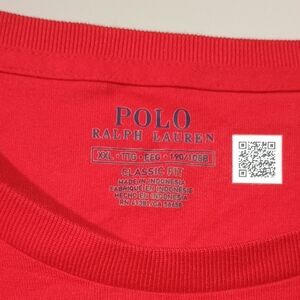 Polo Ralph Lauren Red Classic Fit Shirt